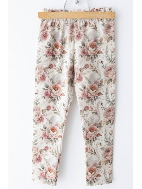 Dievčenské legíny potlač Labute