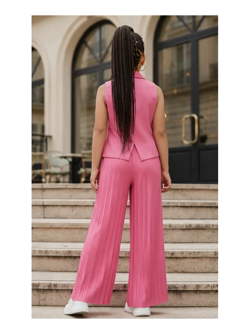 Dievčenský plisovaný komplet