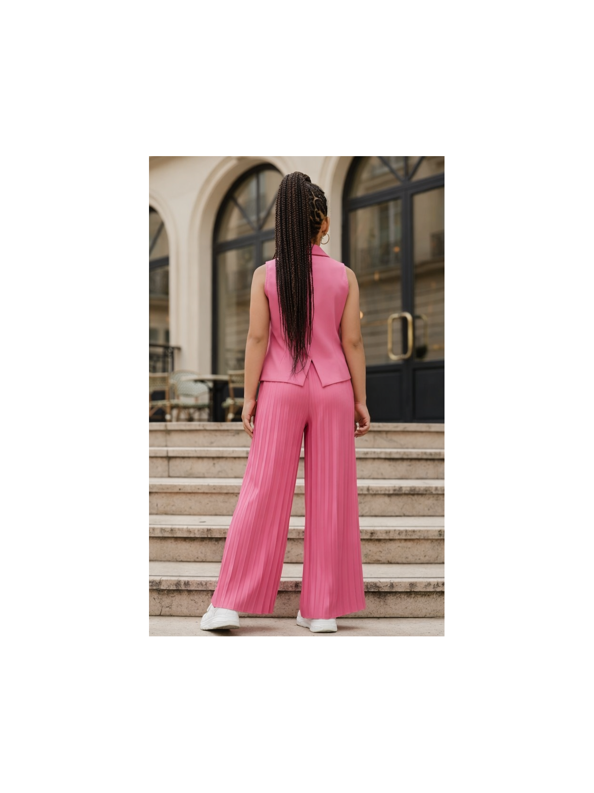 Dievčenský plisovaný komplet