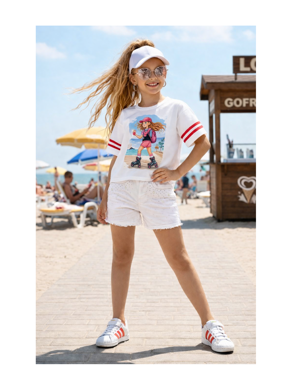 Dievčenské tričko s potlačou