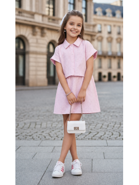 Dievčenský komplet so zirkónmi