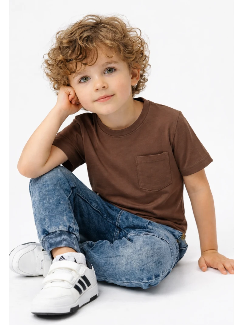 Chlapčenské tričko s vreckom MIMI 2 farby