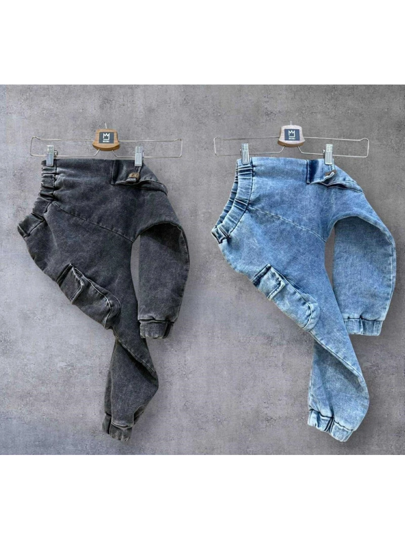 Chlapčenské tepláky rifľového vzhľadu MIMI