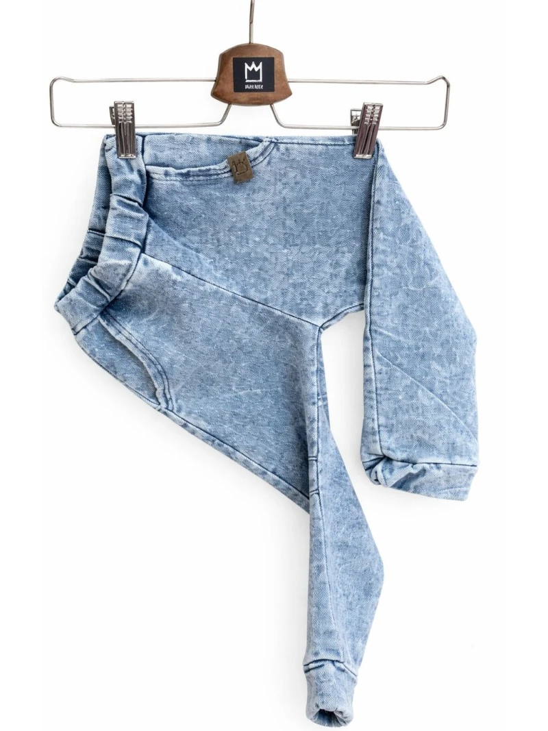 Chlapčenské tepláky rifľového vzhľadu MIMI