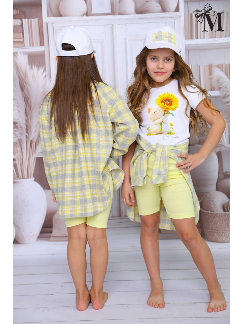 Dievčenské tričko s potlačou a zirkónmi Malami