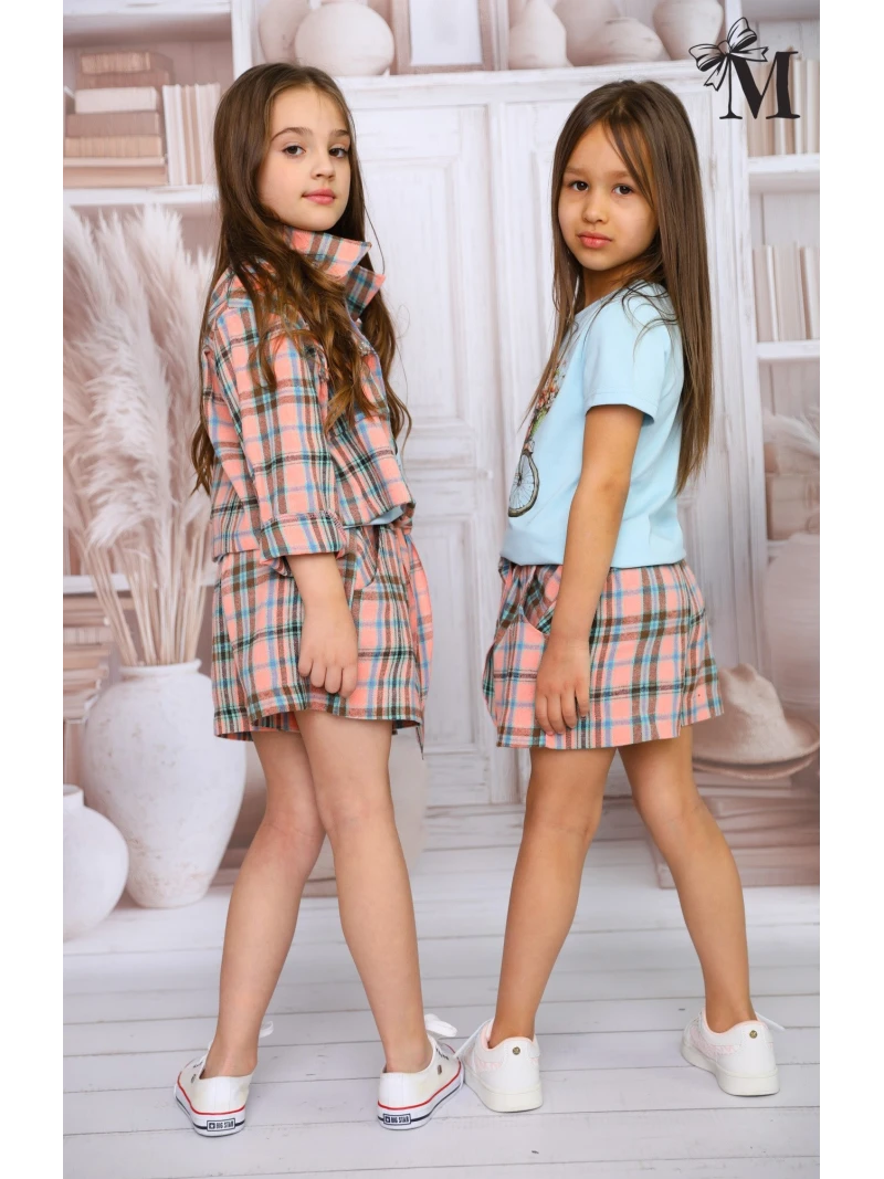 Dievčenské tričko s potlačou a zirkónmi Malami