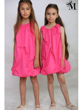 Dievčenské šaty s perlami Malami