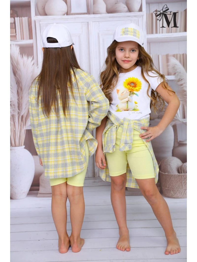 Dievčenská košeľa Malami 2 farby