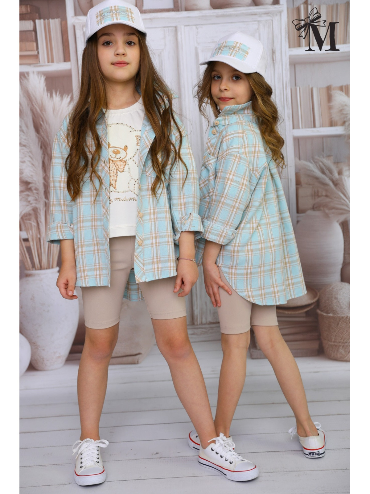 Dievčenská košeľa Malami 2 farby