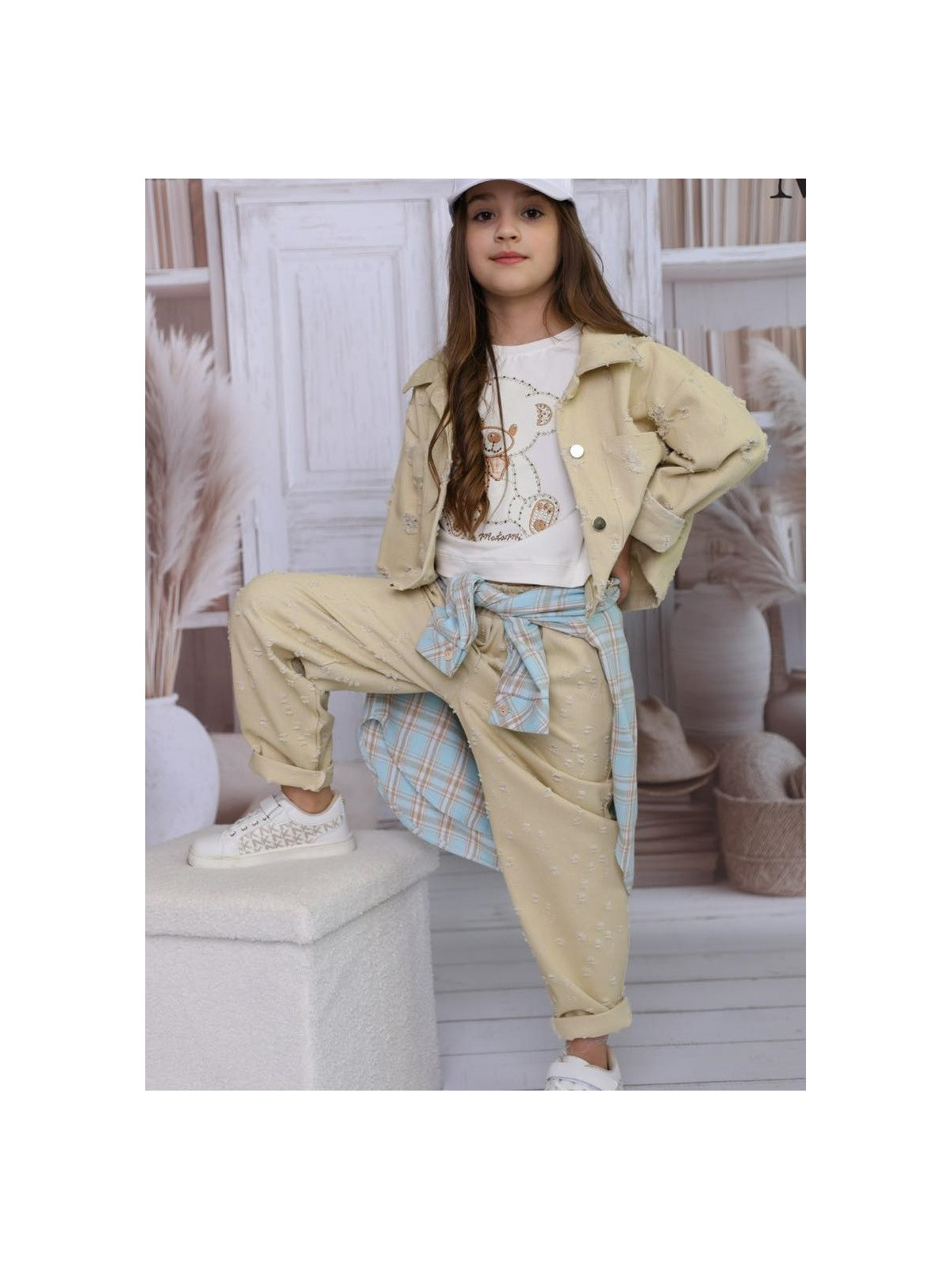 Dievčenská rifľová bunda Malami