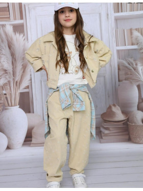 Dievčenská rifľová bunda Malami