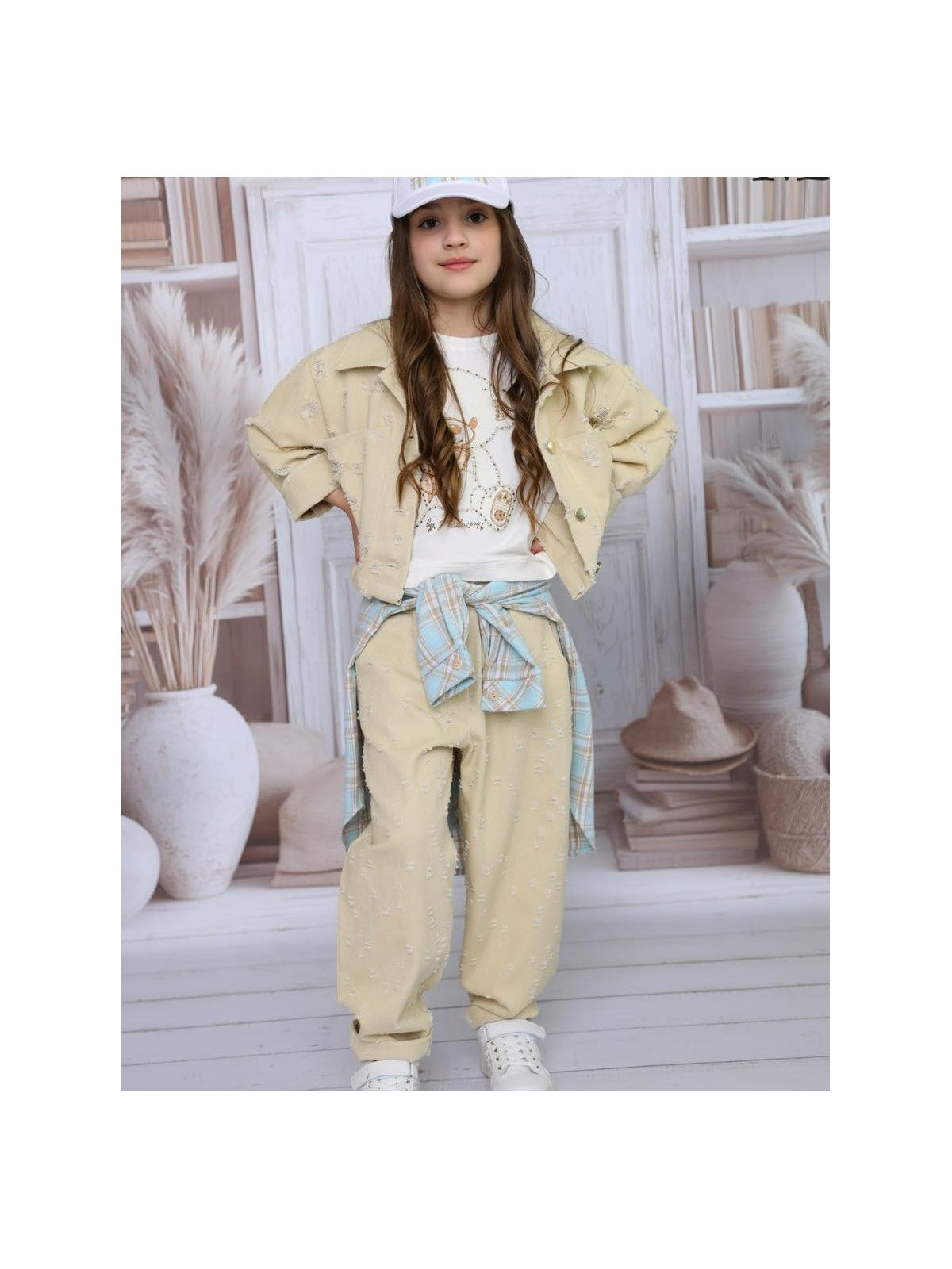 Dievčenská rifľová bunda Malami