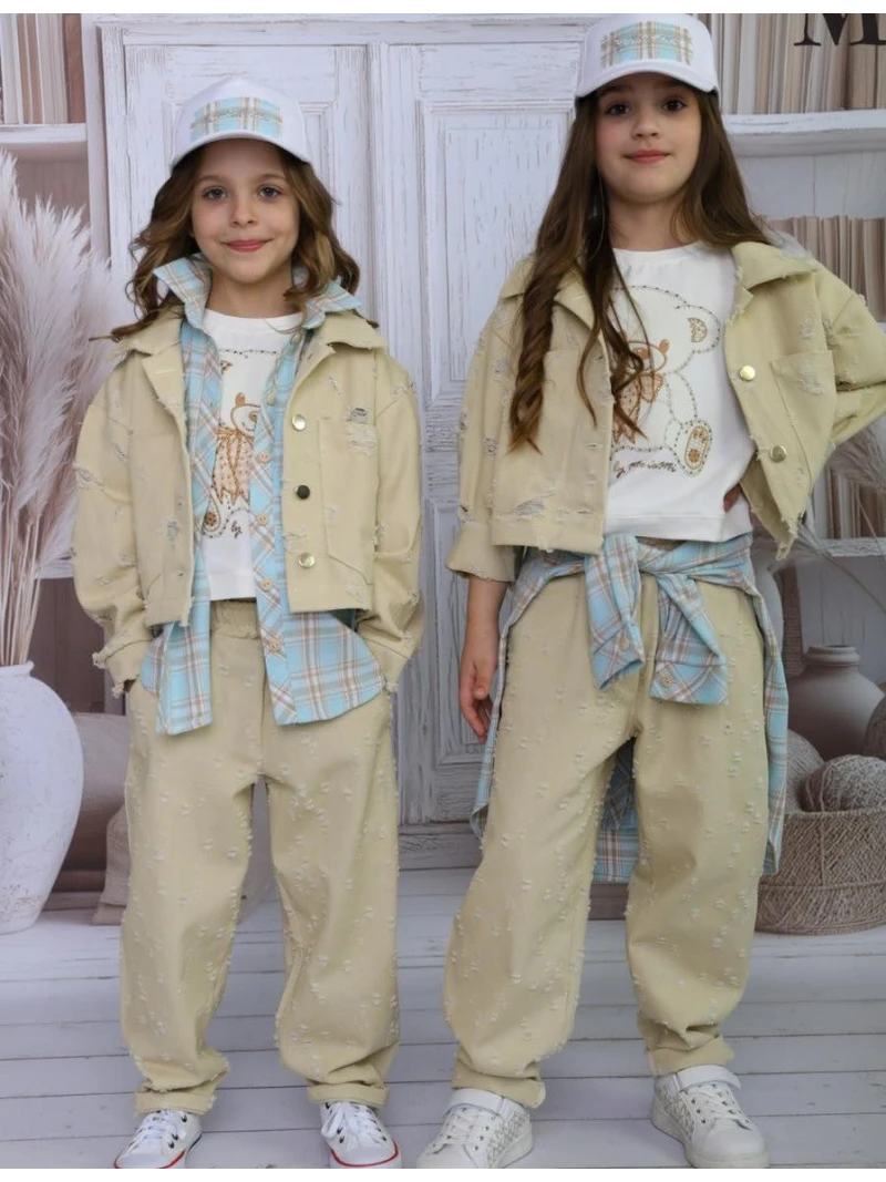 Dievčenská rifľová bunda Malami