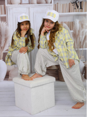 Dievčenské široké tepláky Malami