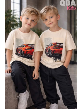 Chlapčenské tričko s potlačou QBA