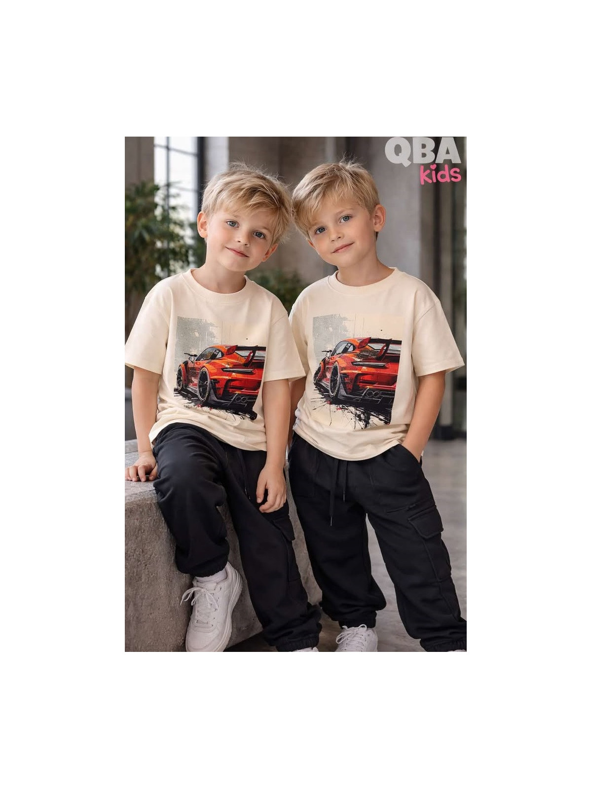 Chlapčenské tričko s potlačou QBA