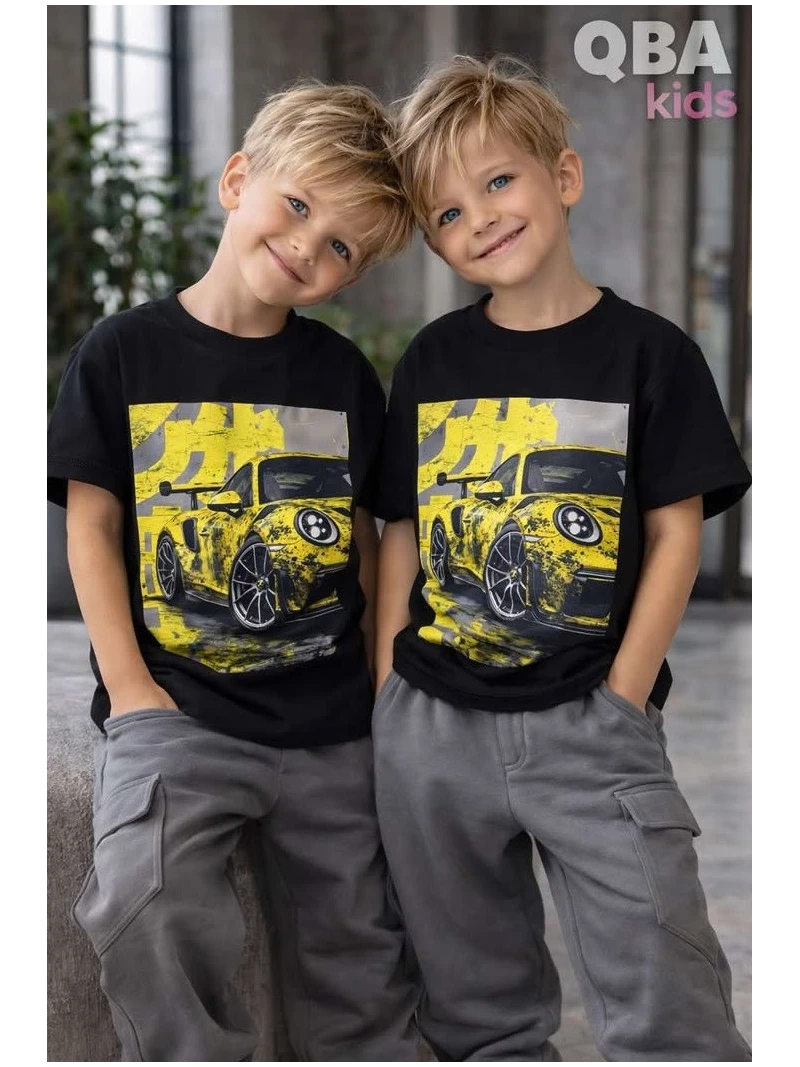 Chlapčenské tričko s potlačou QBA