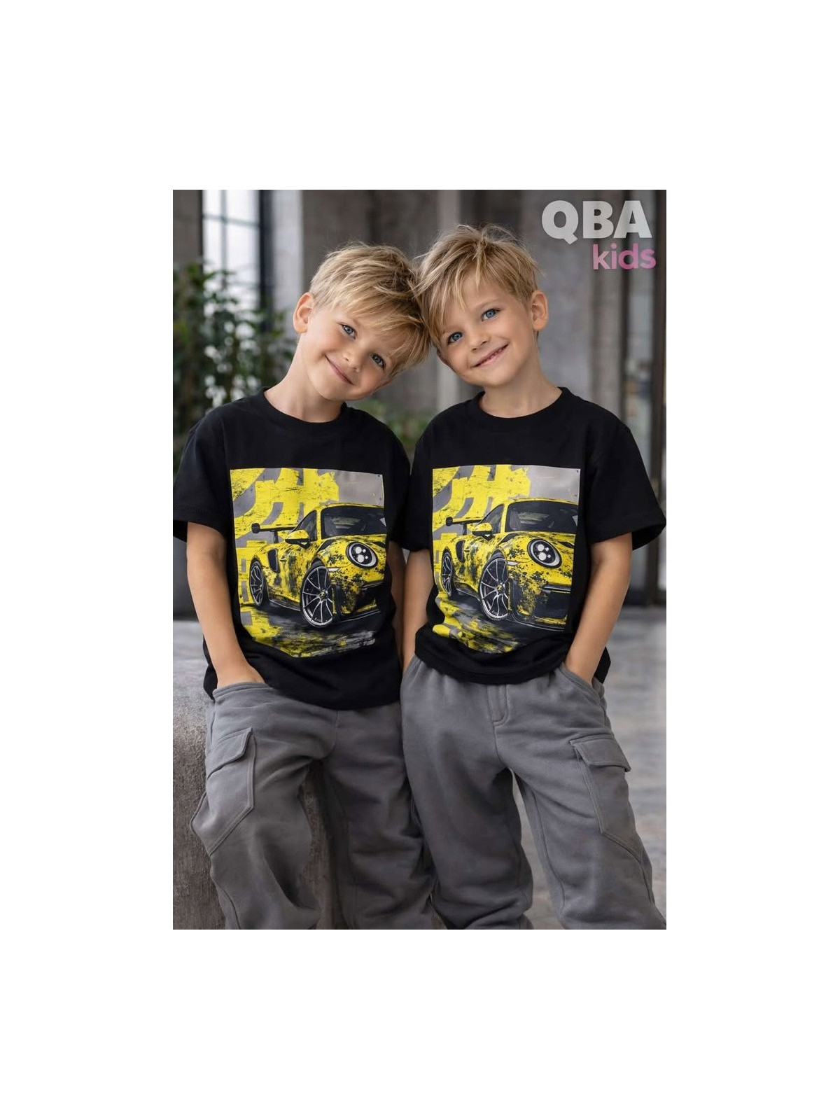Chlapčenské tričko s potlačou QBA