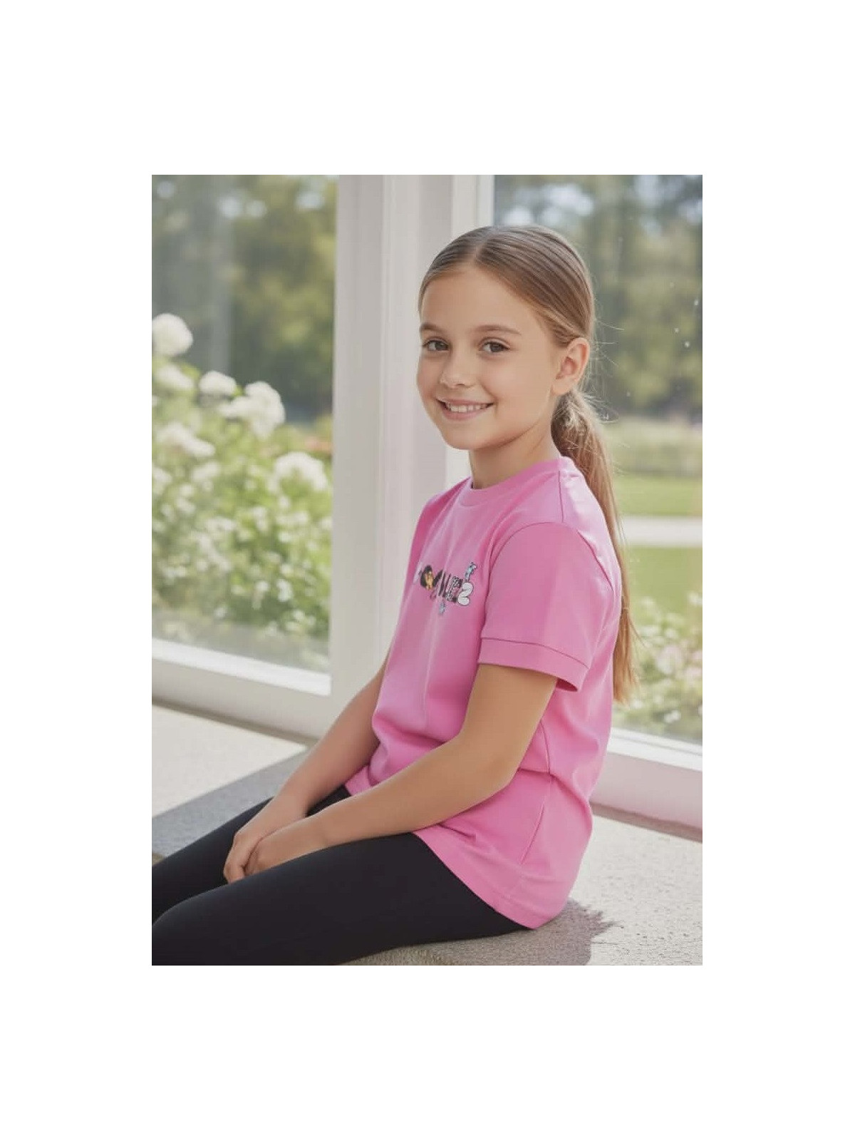 Dievčenské tričko s potlačou Lose Bluzz