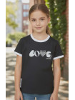 Dievčenské tričko s potlačou Lose Bluzz