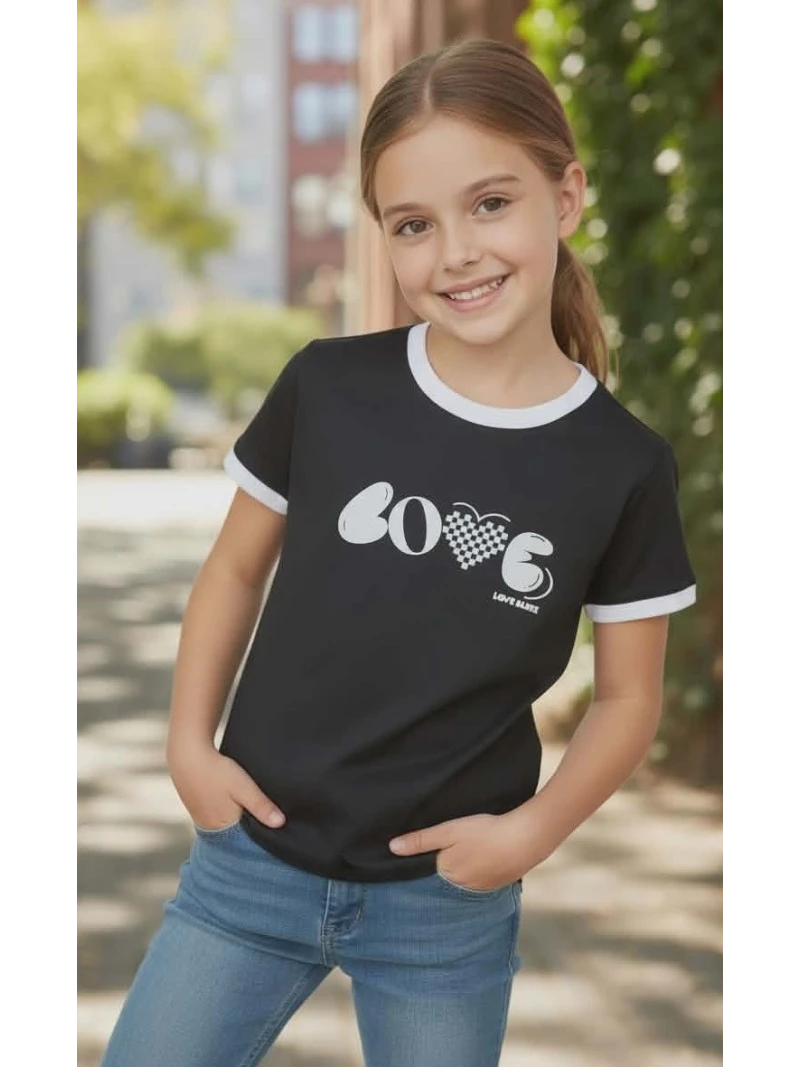 Dievčenské tričko s potlačou Lose Bluzz