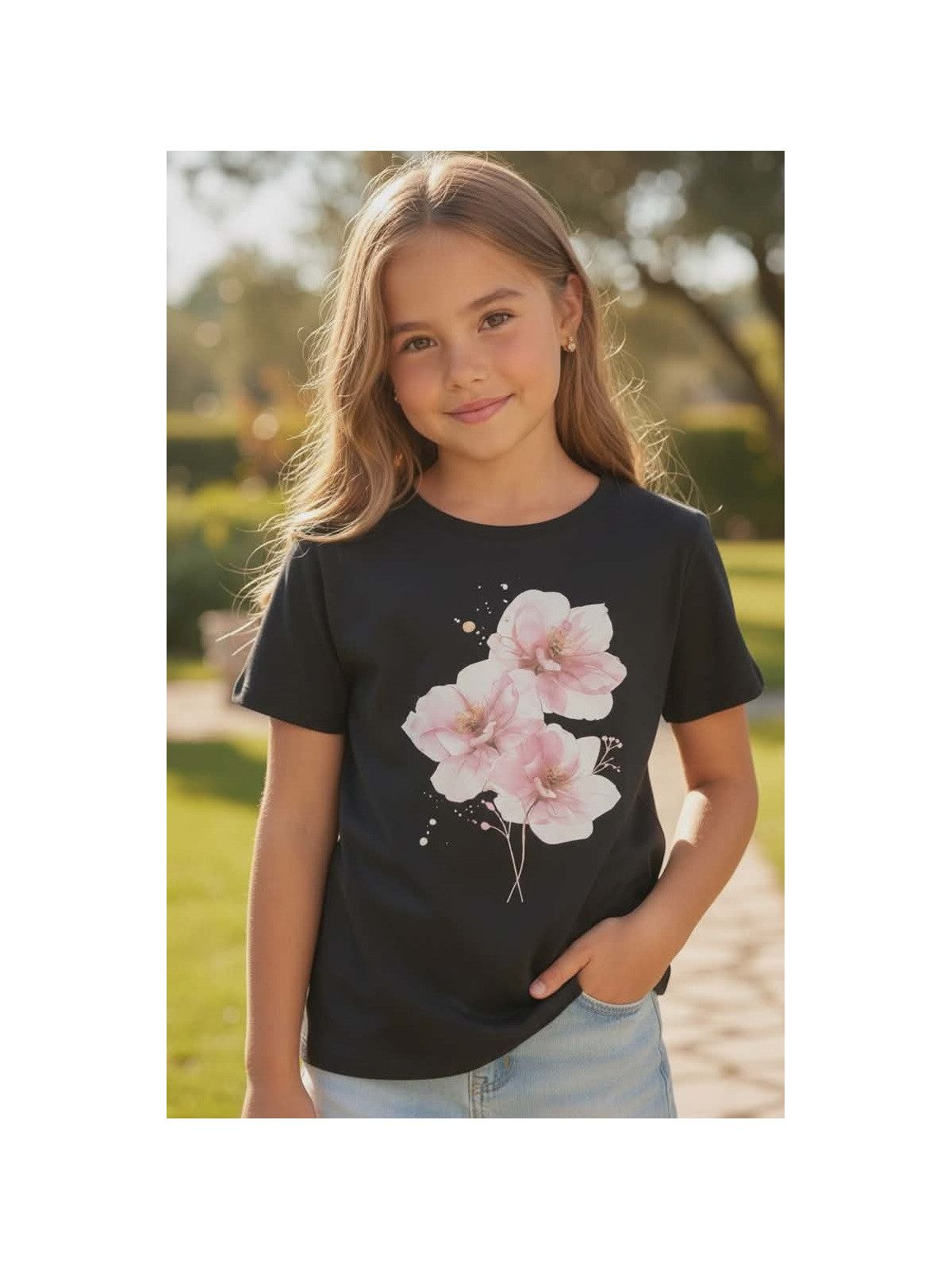 Dievčenské tričko s potlačou