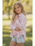 Dievčenský komplet-Tričko a košeľa