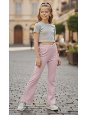 Dievčenské zvonové legíny 2 farby