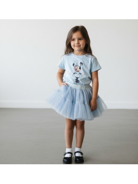 Dievčenské tričko s potlačou Minnie