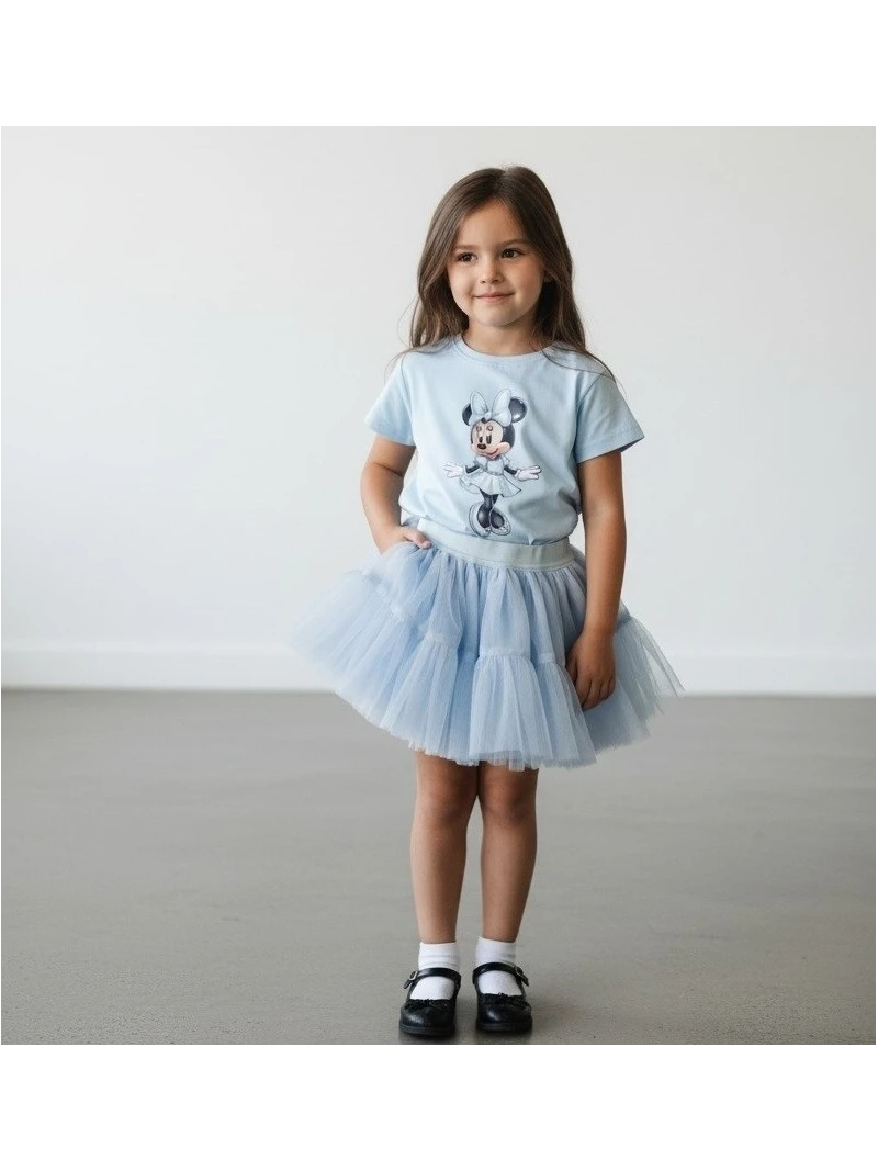 Dievčenské tričko s potlačou Minnie