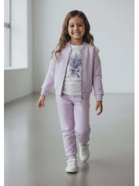 Dievčenská mikina na zips