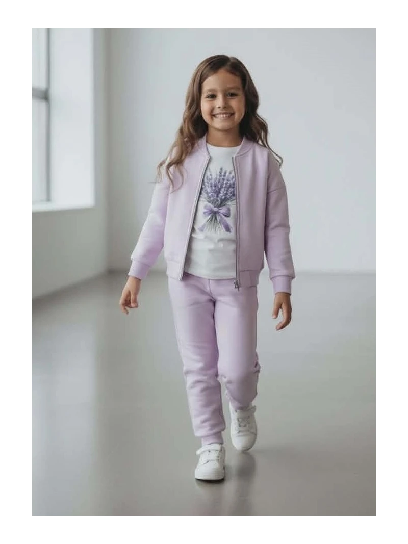 Dievčenská mikina na zips