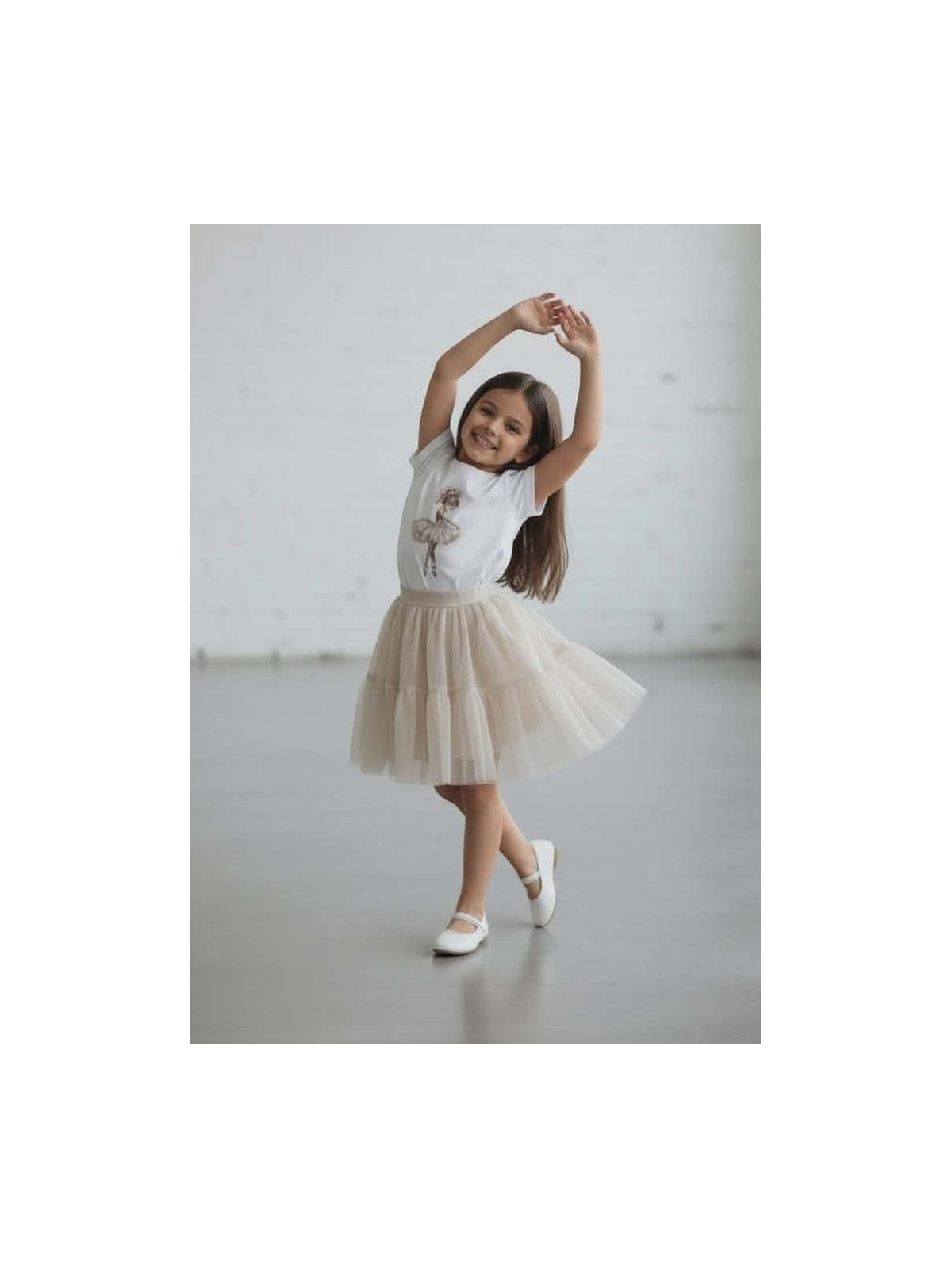 Dievčenská tylová sukňa 2 farby