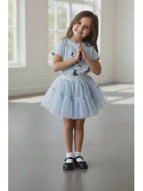 Dievčenská tylová sukňa 2 farby