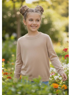 Dievčenský svetríkový nátelník