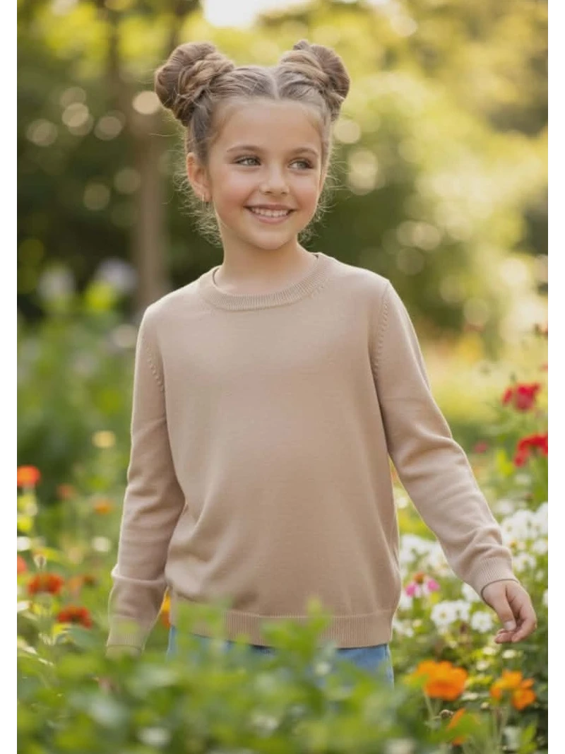 Dievčenský svetríkový nátelník