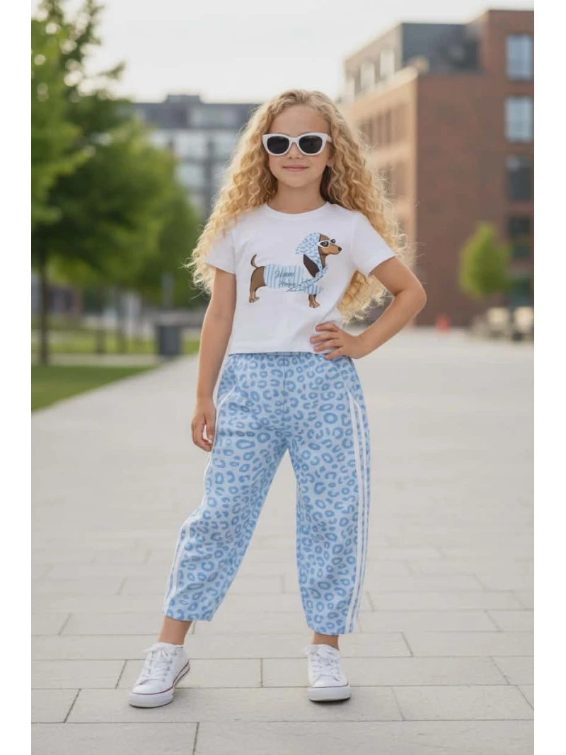 Dievčenský komplet LEO jazvečík viac farieb