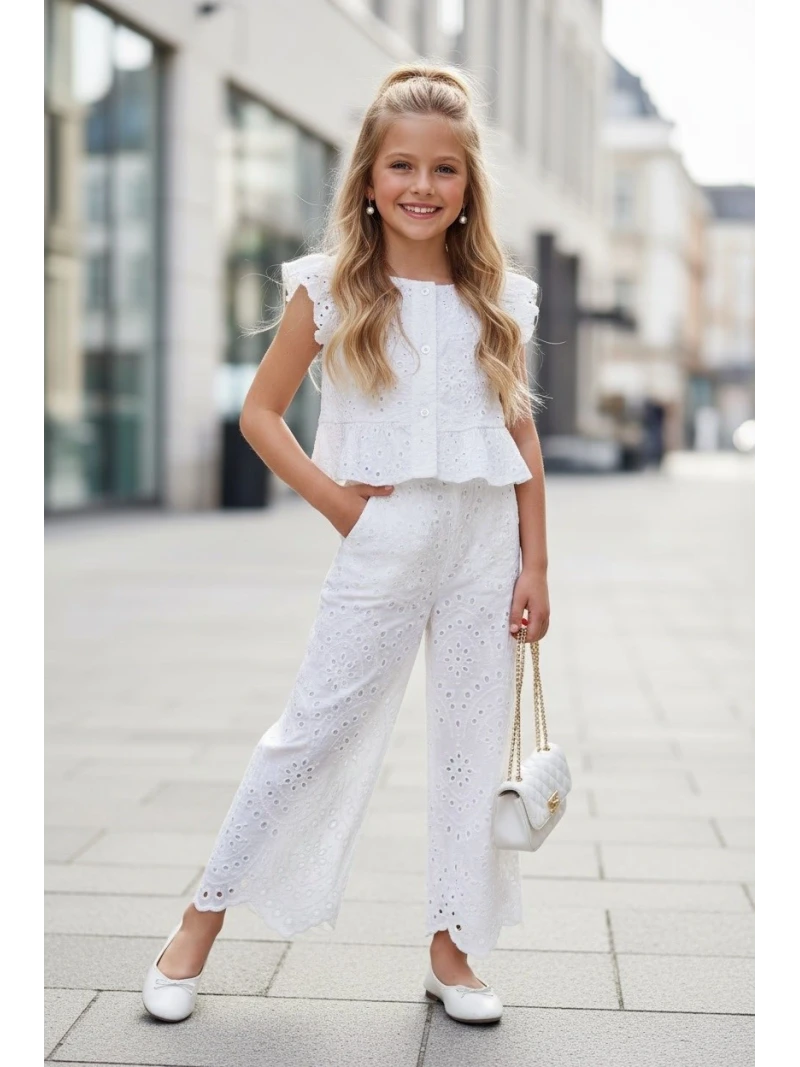 Dievčenský komplet madeira 3 farby