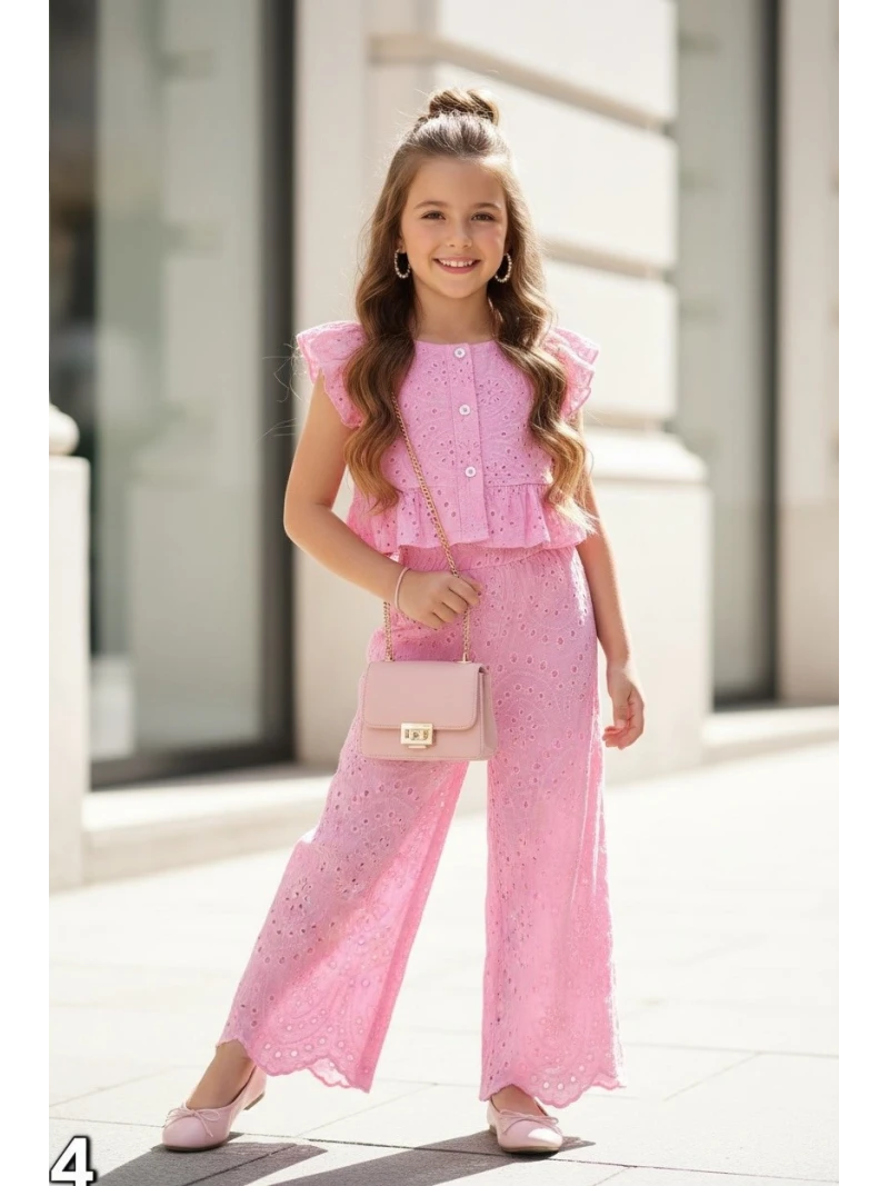 Dievčenský komplet madeira 3 farby