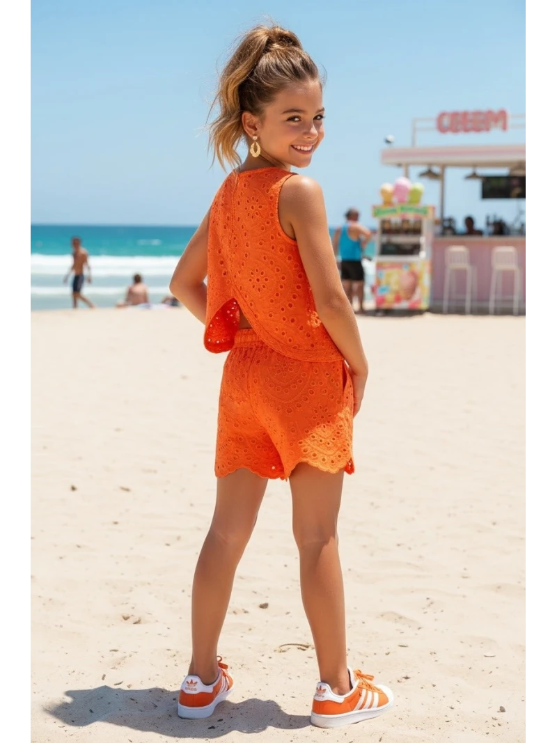 Dievčenský komplet madeira 3 farby