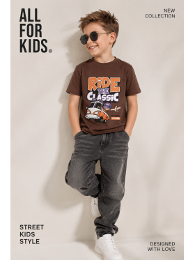 Chlapčenské  tričko krátky rukáv ALL FOR KIDS