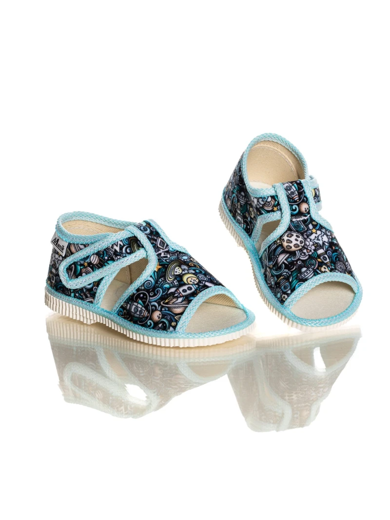 Detské papuče MANIK robot