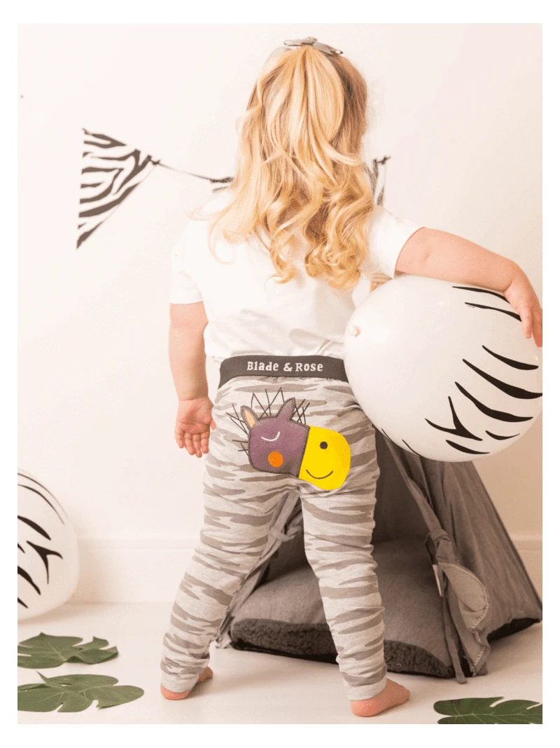 BLADE and ROSE legíny zebra