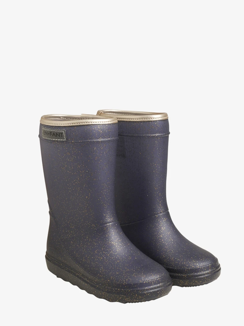 ENFANT gumáky Blue Nights Glitter