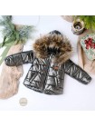 Detská zimná bunda Missimi s kožušinou