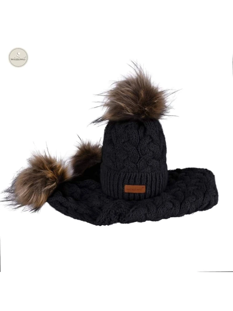 Zimný komplet čiapka a šál